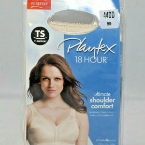 Playtex Size 44DD 18 Hour Bra